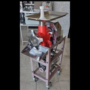 چرخ گوشت رستورانی ۳۲ تسمه ای کله قرمز متحرک و ثابت