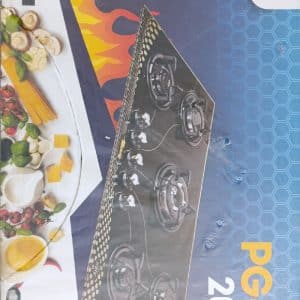 اجاق گاز صفحه ای ۵شعله سنسیز