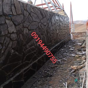 اجرای وفروش سنگ لاشه ورقه ای